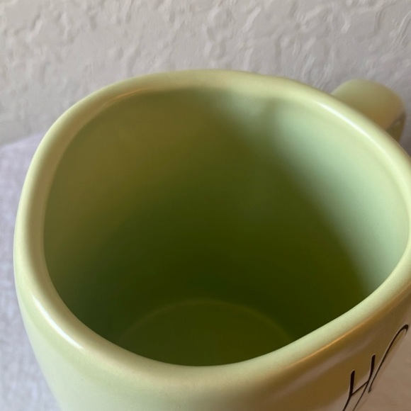 Rae Dunn: Green Ceramic Dining Mug- “Hop Into Spring” - Picture 7 of 15